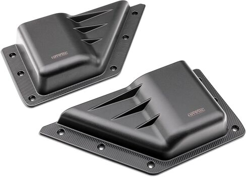 جيوب لوحة الباب الأمامي من HAVOC OFFROAD لسيارة Ford Bronco | حاملات أكواب، أسود ناعم، زوج | HFB-08-005 | 2021-2025 فورد برونكو، 2 و4 أبواب in Kuwait