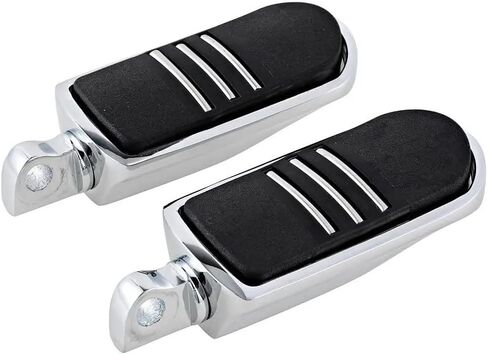 Adjustable Motorcycle Pegs Engine Guard Foot Pegs Footrest For Harley for Sportster for Softail for Electra for Glide for Road for King(Foot pegs) in Saudi Arabia