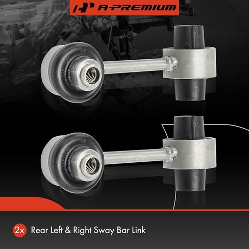 A-Premium 2 x Rear Sway Bar Links Stabilizer Bar Links, Compatible with Audi A8 Quattro 2004-2010, S8 2007-2009 & Volkswagen Phaeton 2004-2006 in Saudi Arabia