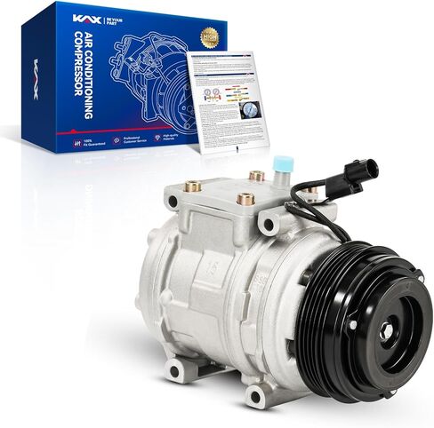 KAX Air Conditioner AC Compressor with Clutch, 158334 replacement for Acura MDX 2007-2013, ZDX 2010-201, Honda Odyssey 2008-2017, Pilot 2008-2015, Ridgeline 2009-2014 in Saudi Arabia