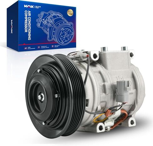 KAX Air Conditioner AC Compressor with Clutch, 158334 replacement for Acura MDX 2007-2013, ZDX 2010-201, Honda Odyssey 2008-2017, Pilot 2008-2015, Ridgeline 2009-2014 in Saudi Arabia