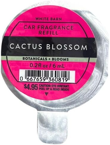 Bath & Body Works TIKI BEACH, CACTUS BLOSSOM, and SWEET ORANGE & AGAVE Car Fragrance Refill - 3pc bundle Gift Set with a Red Bow for Holidays -Tropical Summer Scents 0.2 fl oz each in Saudi Arabia
