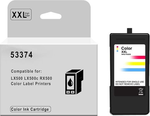 High Pages Remanufactured 53374 Ink Cartridge Replacement for Primera LX500 High Yield Color Ink Cartridge, Tri-Color (53374) 1 Pack in Saudi Arabia