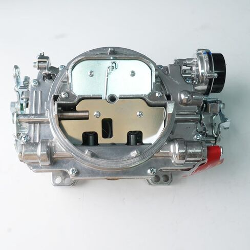 1903 Carburetor 500 CFM 4 Barrel Fit for Edelbrock AVS2 Series Electric Choke, Aluminum Square Flange Dual Quad Annular Boosters in Saudi Arabia