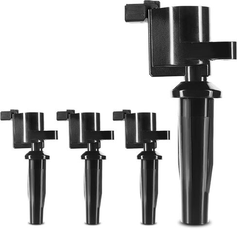 A-Premium Engine Ignition Coil Pack Set of 4 Compatible with Ford, Mazda Vehicles - 2.0L, 2.3L Engine - Focus 2003-2011, Escape 2005-2008, Transit Connect 2004-2005, 6 2005-2005, Mariner 2005-2008 in Saudi Arabia