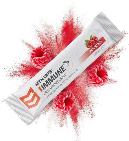 MTN OPS Daily STM Immune Booster - Citrus Orange Flavor, 30 Stick Pouch in Kuwait