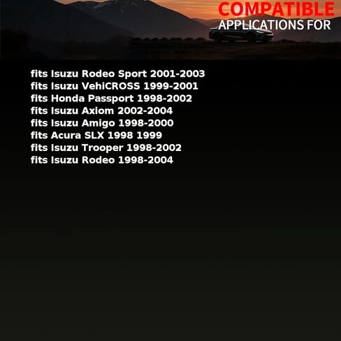 دعامة بكرة مروحة تبريد المحرك تناسب Acura SLX 1998 1999 تناسب Honda Passport 1998 1999 2000 2001 2002 تناسب Isuzu Amigo، Axiom، Rodeo 1998 1999-2004 استبدال 8972317180 1 X in Saudi Arabia