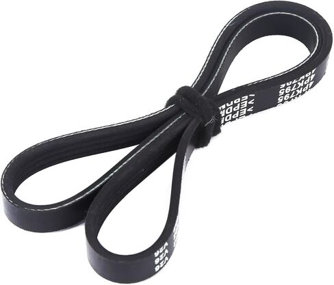 MOCA EPDM Serpentine Belt for 1994 1995 Honda Civic Del Sol 1.6L & 1992-1997 Honda Civic 1.6L 4PK795 in Saudi Arabia