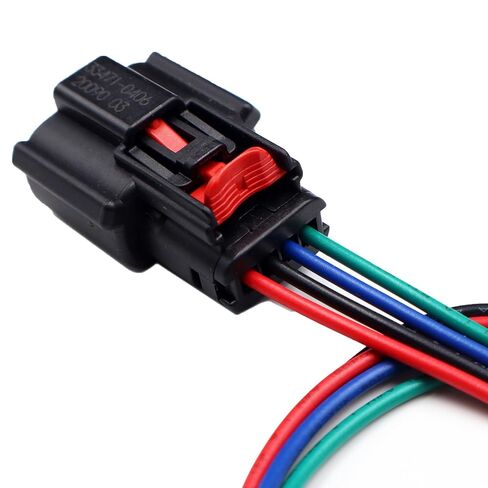 2PCS 4-Pin Tail Lights Connector Compatible with Dodge Charger 2015-2023 68213145AD Wiring Harness in Saudi Arabia