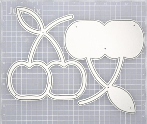 Cherry Fruit Shaker Metal Cutting Dies Stencil DIY Scrapbooking Card Craft in Saudi Arabia