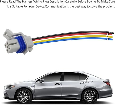 HiSport 15305960 Oxygen O2 Sensor Connector Compatible with Buick Allure Century Enclave Lacrosse Lucerne Rainier Regal Rendezvous Terraza, Cadillac Isuzu Oldsmobile Pontiac Saturn Chevrolet SAAB GMC in Saudi Arabia