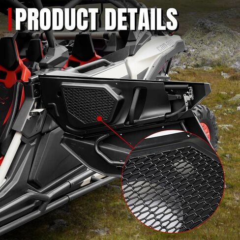 A & UTV PRO Maverick X3 Speaker Pods,Front Door Speaker Enclosure 6.5 inch Mount Compatible with 2017-2021 Can Am Maverick X3 / X3 Max/Turbo/R Stereo System in Saudi Arabia