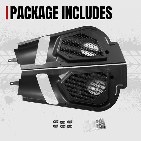 A & UTV PRO Maverick X3 Speaker Pods,Front Door Speaker Enclosure 6.5 inch Mount Compatible with 2017-2021 Can Am Maverick X3 / X3 Max/Turbo/R Stereo System in Saudi Arabia