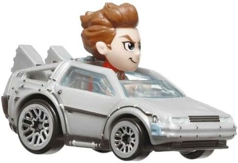 Hot Wheels Racer Verse Toy Vehicle 1:64 Scale Marty McFly Back to The Future in Saudi Arabia