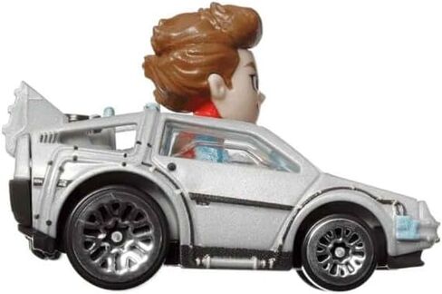 Hot Wheels Racer Verse Toy Vehicle 1:64 Scale Marty McFly Back to The Future in Saudi Arabia