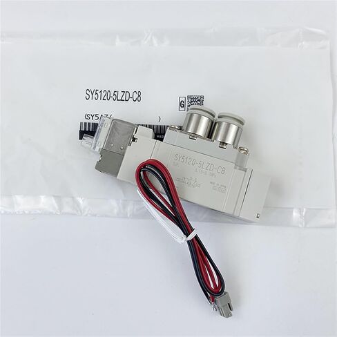 صمام الملف اللولبي 5 منافذ SY5120/5220/5320-3/4/5/6LZD/DG-01/C4/C6/C8(SY5120-5LZE-01) in Saudi Arabia