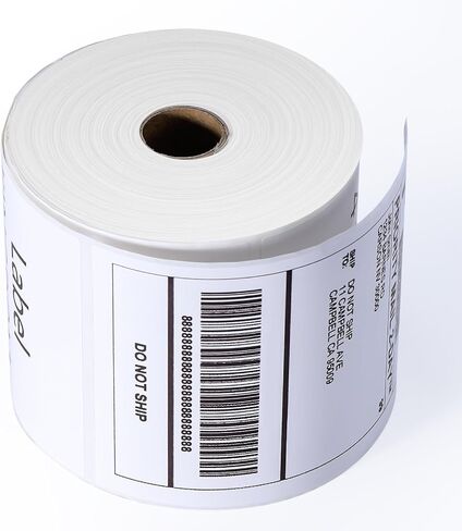 1000 Labels Compatible MUNBYN 4"x6" Direct Thermal Label, (500 Labels/Stack) Fanfold Shipping Label Paper for Direct Thermal Printer JADENS, BEEPRT, ASprink, Nelko, Phomemo, for UPS USPS in Saudi Arabia