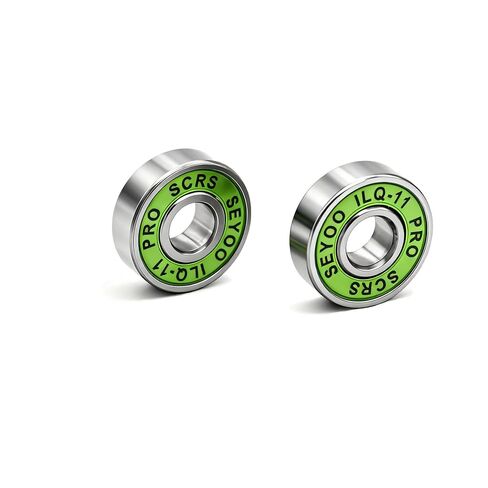 10pcs 608 2RS 8x22x7mm Red Skateboards Wheels ABEC-9 Miniature Shafts Tool Skate Scooter Steel Bearings High Performance Roller in Kuwait