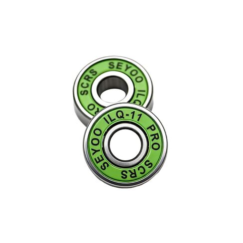 10pcs 608 2RS 8x22x7mm Red Skateboards Wheels ABEC-9 Miniature Shafts Tool Skate Scooter Steel Bearings High Performance Roller in Kuwait