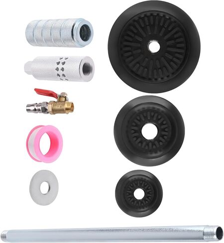 maXpeedingrods Car Dent Puller Air Pneumatic Dent Puller Set, Slide Hammer Puller with 3 Suction Cups 3.2" 4.7" 5.9", Auto Body Dent Repair Kit, 24.2" Dent Removal Hand Tool in Saudi Arabia
