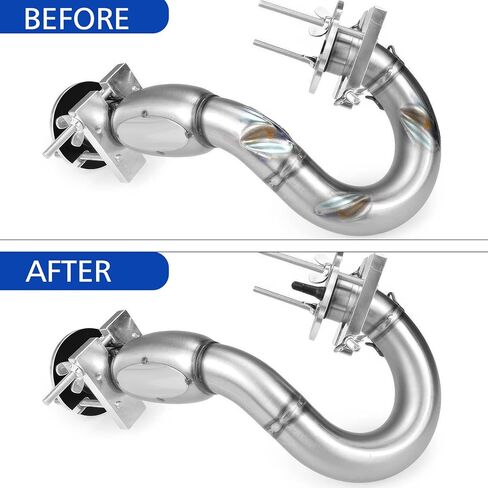 Jerbor 2-Stroke Motorcycle Exhaust Dent Pipe Repair Kit Dent Removal Tool for TE 125 250 300 TC for Yamaha TZR250 YZ250 for Honda CR250 Cr250R for 50CC and up in Kuwait