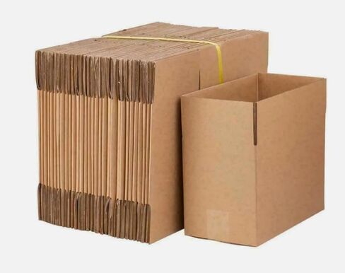 GERRIT 100 6x4x4 Cardboard Paper Boxes Mailing Packing Shipping Box Corrugated Carton, zhixiangzi-31 in Saudi Arabia