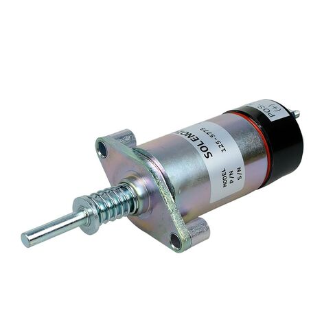 125-5773 12VDC الوقود اغلاق الملف اللولبي متوافق مع محرك كاتربيلر SR4 3204 3304 3304B 3306 3306B 3306C 3406C 3406B 3306B HT400-2 محطات استبدال 8C-9986 1255773 SOL22103 in Kuwait