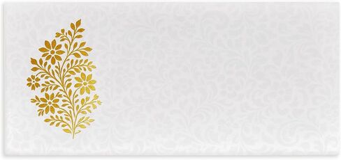 Shagun Gift Envelope (Pack of 15) Money Holder Fancy Packet for Celebrations Birthday Wedding Anniversary Diwali Invitation Money Envelopes (Floral mango) in Saudi Arabia