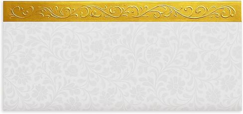 Shagun Gift Envelope (Pack of 15) Money Holder Fancy Packet for Celebrations Birthday Wedding Anniversary Diwali Invitation Money Envelopes (Floral mango) in Kuwait