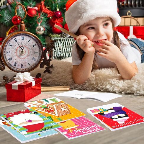 24 Pcs Christmas Mini Notebooks Christmas Notepad Bulk Xmas Pocket Holiday Notebook for Christmas Gift Goodie Bag Fillers Classroom Party Supplies in Saudi Arabia