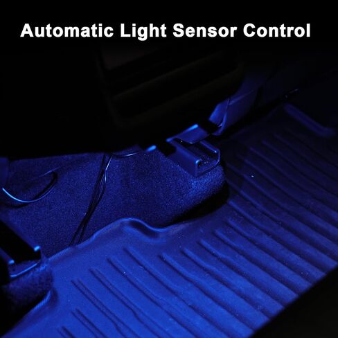 2PCS USB Ambient Light for Model Y Juniper/3 Highland Plug-in Type C Atmosphere Lamp fit for Cars RGB USB-C Portable Auto Ambient Lighting Night Light Accessories for Model Y Juniper in Kuwait