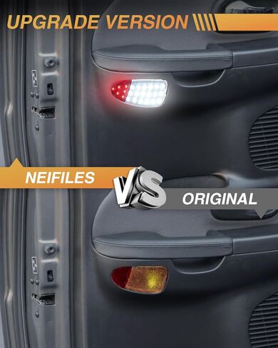 لوحة الباب الداخلية LED ضوء لافت للانتباه متوافق مع Ford F150 1997-2003/F250 1997-1999 تركيب التوصيل والتشغيل in Kuwait