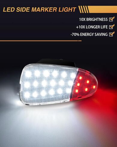 لوحة الباب الداخلية LED ضوء لافت للانتباه متوافق مع Ford F150 1997-2003/F250 1997-1999 تركيب التوصيل والتشغيل in Kuwait