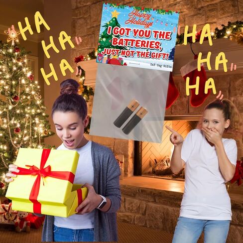 Prank Christmas Gag Gift Batteries - I Got You The Batteries, Just not The Gift - Novelty Prank in Saudi Arabia