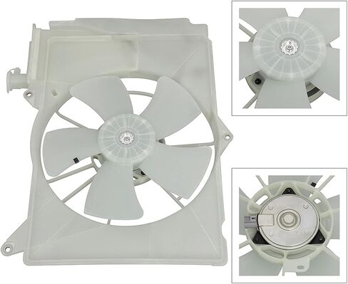Cooling Fan 674-59459 for Toyota Echo 2000-2005 for Scion xA 2004-2006 for Scion xB 2004-2006 Black Driver Side/LH Electric Cooling Fan in Saudi Arabia