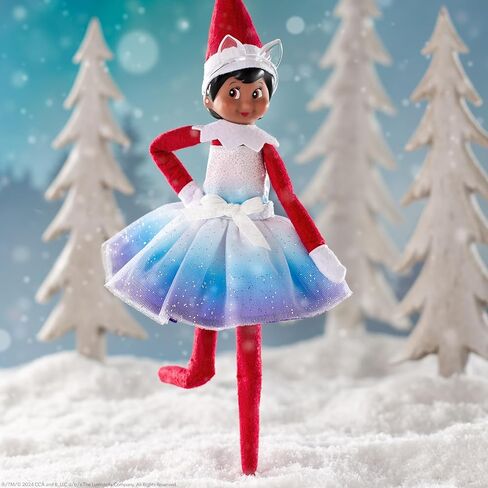 The Elf on the Shelf: حزمة The Elf on the Shelf: حقيبة نوم يمكنك صنعها بنفسك، وفستان نورا، وغطاء رأس يتي in Saudi Arabia