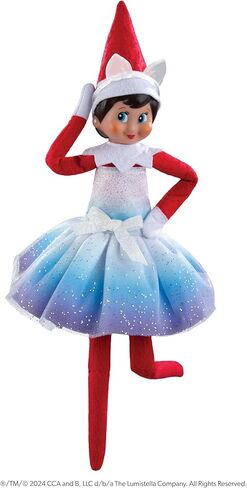 The Elf on the Shelf: حزمة The Elf on the Shelf: حقيبة نوم يمكنك صنعها بنفسك، وفستان نورا، وغطاء رأس يتي in Saudi Arabia