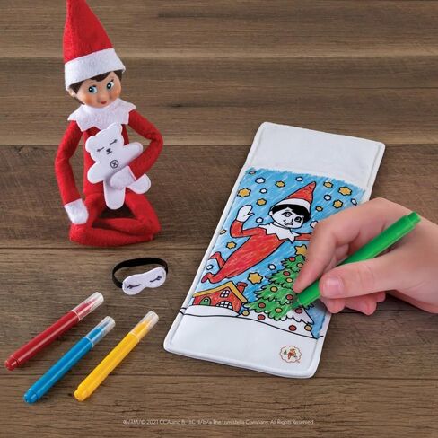 The Elf on the Shelf: حزمة The Elf on the Shelf: حقيبة نوم يمكنك صنعها بنفسك، وفستان نورا، وغطاء رأس يتي in Saudi Arabia