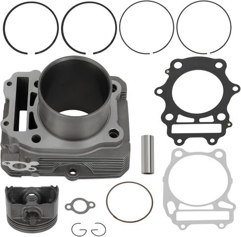 ECCPP Cylinder Piston Ring Gasket 2002-2007 For Eiger 400,2008-2018 For Suzuki King Quad 400 Compatible fit for Cylinder Piston Gasket Top End Kit 12100-38F21-050 in Saudi Arabia
