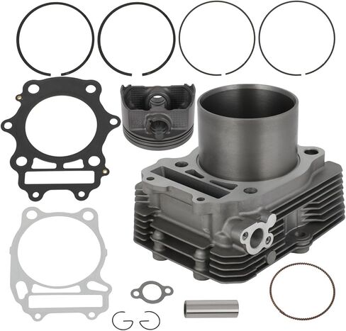 ECCPP Cylinder Piston Ring Gasket 2002-2007 For Eiger 400,2008-2018 For Suzuki King Quad 400 Compatible fit for Cylinder Piston Gasket Top End Kit 12100-38F21-050 in Saudi Arabia