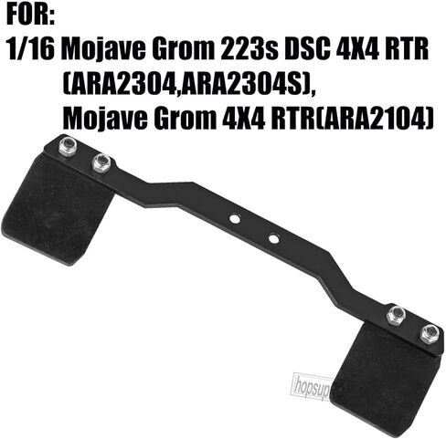 جزء ترقية واقي الطين الخلفي RC لـ 1/16 Mojave Grom 223s DSC 4X4 RTR(ARA2304، ARA2304S)، Mojave Grom 4X4 RTR(ARA2104)، واقي الطين الخلفي من الألومنيوم، أزرق داكن in Kuwait