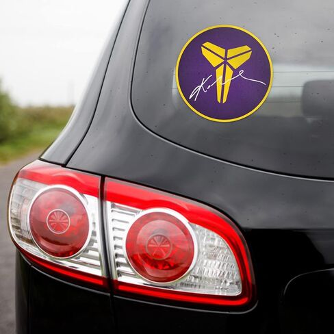 Koby Bryant Logo Signature Emblem Vinyl Decal Bumper Sticker in Saudi Arabia