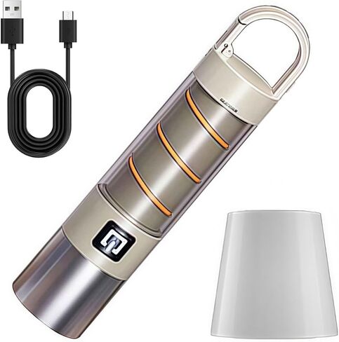 Rechargeable Flashlight,USB C High Lumens Zoomable Small LED Flashlight 4 Modes Plastic Lantern Torch with Side Light Carabineer Clip Portable Flash Lights for Camping Emergency Cycling in Saudi Arabia