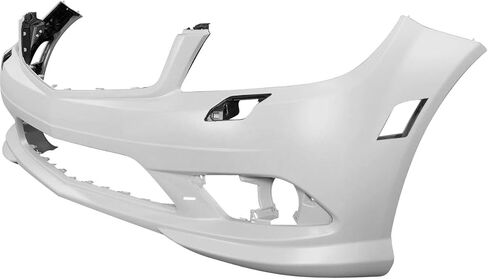 طقم غطاء ممتص الصدمات Garage-Pro متوافق مع مرسيدس بنز C230 2008-2009، C250 2010-2011، C300 2008-2011، C350 بدون حزمة تصميم AMG، بدون مصابيح تشغيل نهارية هالوجين أمامية in Saudi Arabia