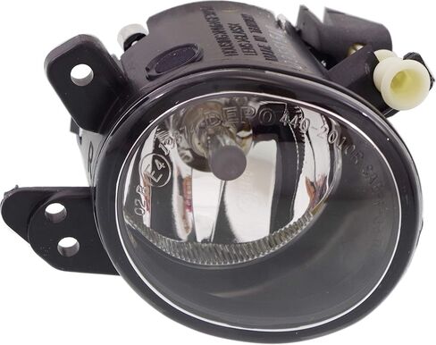 طقم غطاء ممتص الصدمات Garage-Pro متوافق مع مرسيدس بنز C230 2008-2009، C250 2010-2011، C300 2008-2011، C350 بدون حزمة تصميم AMG، بدون مصابيح تشغيل نهارية هالوجين أمامية in Saudi Arabia