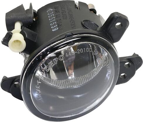 طقم غطاء ممتص الصدمات Garage-Pro متوافق مع مرسيدس بنز C230 2008-2009، C250 2010-2011، C300 2008-2011، C350 بدون حزمة تصميم AMG، بدون مصابيح تشغيل نهارية هالوجين أمامية in Saudi Arabia