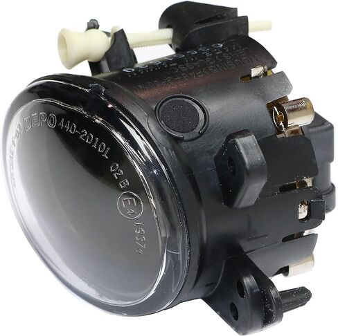 طقم غطاء ممتص الصدمات Garage-Pro متوافق مع مرسيدس بنز C230 2008-2009، C250 2010-2011، C300 2008-2011، C350 بدون حزمة تصميم AMG، بدون مصابيح تشغيل نهارية هالوجين أمامية in Saudi Arabia