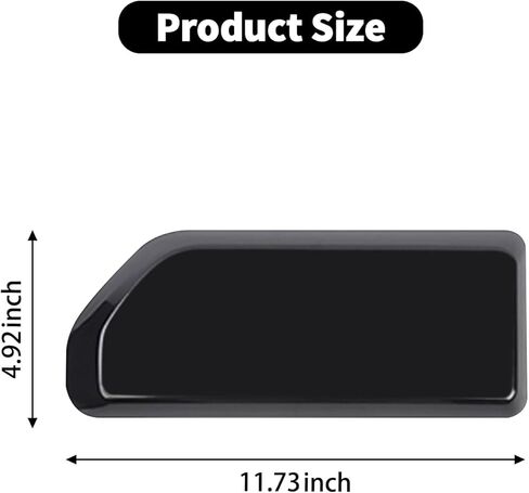 Black Front Bumper Decorative Cover Compatible with Ford F150 Raptor 2021+ Exterior Accessory ABS in Saudi Arabia