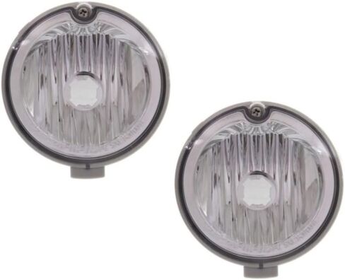 Carlights360 For Ford Thunderbird 2002 2003 2004 2005 Fog Lights Driver and Passenger Side | Pair | With Bulb(s) | Replacement For FO2592187 | 1W6Z13200AA in Saudi Arabia