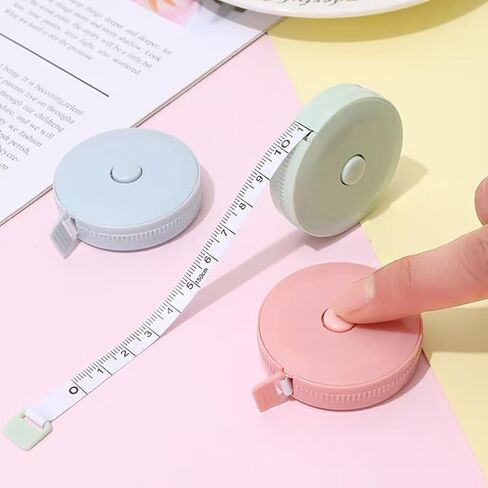 3 Pack 60-Inch Tape Measure, Retractable Dual Scale for Body Fabric Sewing in Saudi Arabia